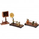 3 Telegraphy Demonstration Models, c. 1910