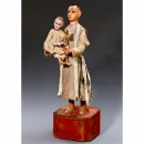 Musical Automaton Portrait of Saint Anthony of Padua by Roullet 