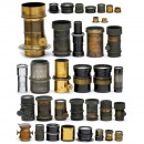 Large Lot of Lenses (for Restoration and Spare Parts)
