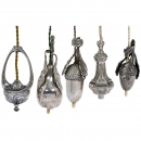 5 Electrical Table Bells, c. 1910