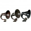 3 Radio Horn Speakers, c. 1925