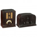 2 Telefunken Bakelite Radios, c. 1932