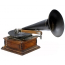 Early Horn Gramophone, c. 1915