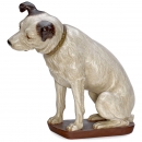 His Master's Voice Nipper Display Figure