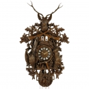 Large Black Forest Cuckoo Clock with Musical Movement, c. 1915