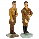 2 Composition Third Reich Personality Figures, c. 1938