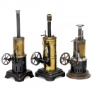 3 Vertical Steam Engines, c. 1925