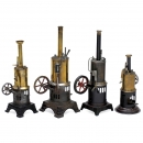 4 Vertical Steam Engines, c. 1920