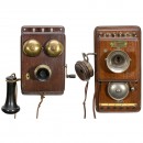 2 Telephones, c. 1910