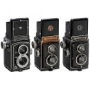 3 Rolleicord Cameras