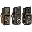 3 Rolleicord Cameras