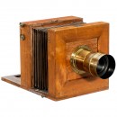 Wet-Plate Camera with Jamin and Darlot Lens, 1863
