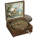 Polyphon Manivelle Disc Musical Box, c. 1900