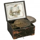 Monopol Manivelle Disc Musical Box, c. 1900