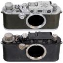 Leica II (Converted) and Leica IIIa