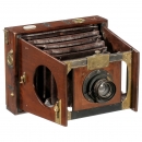 Strut-Folding Camera 13 x 18 cm by Mackenstein (Chambre à Main P