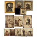 3 Ambrotypes and 10 Tintypes, 1860-1905
