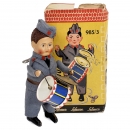 Schuco Dancing Figure Solisto Soldier with Drum and Cymbal No. 9