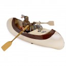 Arnold Canoe with Indian No. 2045, c. 1950
