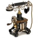 Emil Möller Skeleton Telephone, c. 1895