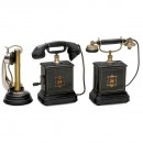 3 Table Telephones