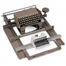 Underwood Elliott-Fisher Book Typewriter Model T12, 1940