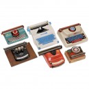 6 Toy Typewriters