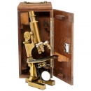 Italian Research Microscope by Koristka, c. 1895