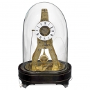 Miniature Skeleton Alarm Clock, c. 1851