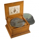 Regina 15 ¾-inch Disc Musical Box, c. 1900