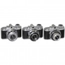 3 Photavit 24 x 24 mm Cameras