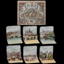 6 Views of Paris, c. 1890