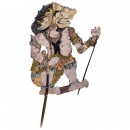 Asian Shadow Stick Puppet, c. 1900