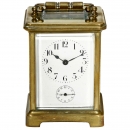 French Travel Alarm Clock, c. 1915