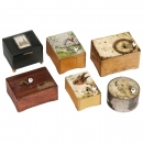5 Manivelle Musical Boxes