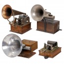 4 Cylinder Phonographs for Restoration, c. 1905