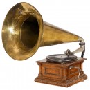 HMV Senior Monarch Horn Gramophone, c. 1908