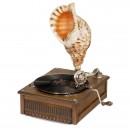 Gramophone with Triton's Trumpet Horn