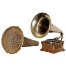 His Master's Voice Monarch Horn Gramophone, c. 1905