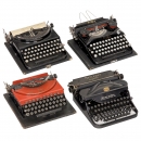 4 Portable Typewriters