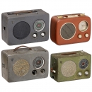 4 Radione Portable Radios