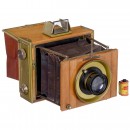 Ernemann Tropen-Klapp-Camera 13 x 18 cm, c. 1922