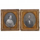 2 Daguerreotypes, c. 1845