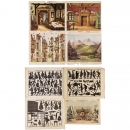 Peep-Show Perspective Views and Shadow Figure Sheets, c. 1890-19