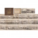 Grand Architectural Panorama of London by R. Sanderson and G.C