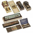 Very Interesting Group of Early Adding Machines, 1900-1950