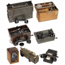 Group of Military Field Telephones
