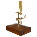 Box-Base Cary-Type Compound Microscope by Weaber, c. 1850