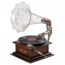 The Gramophone with Glass Horn, c. 1915