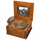 Polyphon Table-Top Disc Musical Box, c. 1900